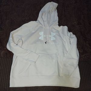 Light pink Under Armor Hoodie never worn
